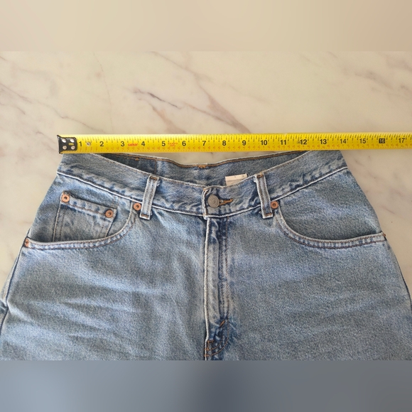 Vintage Levi's Denim Cut Off Jean Shorts - Picture 3 of 5